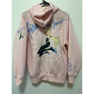 Marvel Ghost Spider Gwen Find Your Power Zip Up Hoodie, Size S